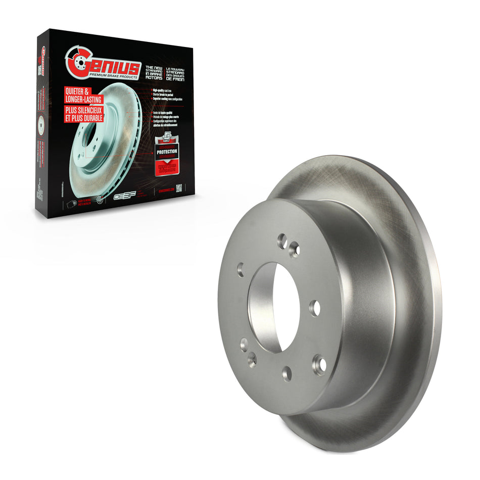 Rear Coated Disc Brake Rotor (1 Piece Only) GCR-980751 For Kia Soul Forte Koup Forte5