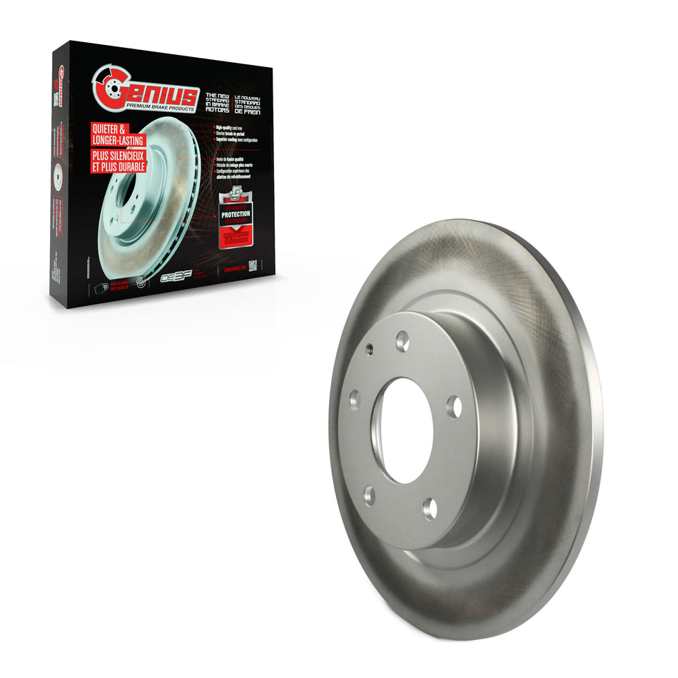 Rear Coated Disc Brake Rotor (1 Piece Only) GCR-981023 For 2014-2021 Mazda 6