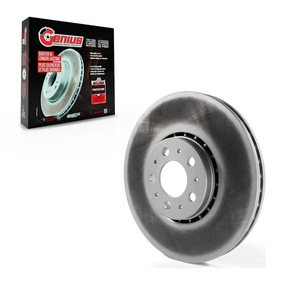 Front Coated Disc Brake Rotor (1 Piece Only) GCR-981050 For Volvo XC90