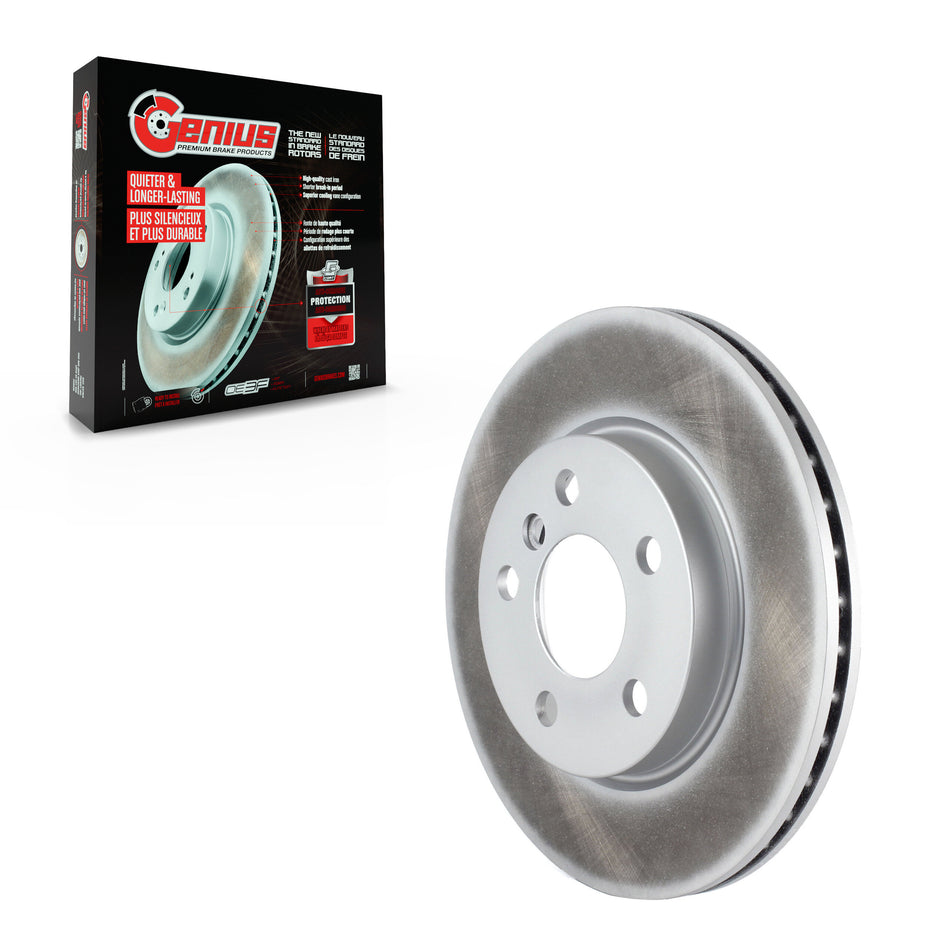 Front Coated Disc Brake Rotor (1 Piece Only) GCR-982067 For Mini Cooper