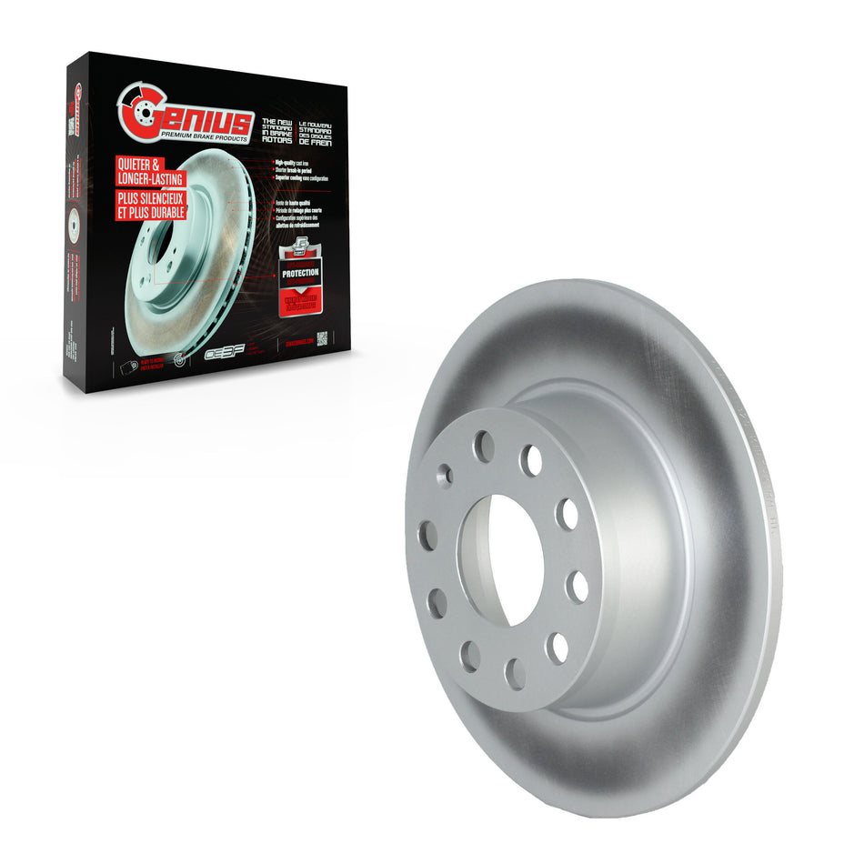 Rear Coated Disc Brake Rotor (1 Piece Only) GCR-982325 For Volkswagen Jetta Taos