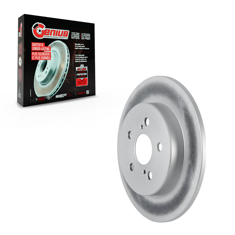 Rear Coated Disc Brake Rotor (1 Piece Only) GCR-982494 For Toyota Corolla