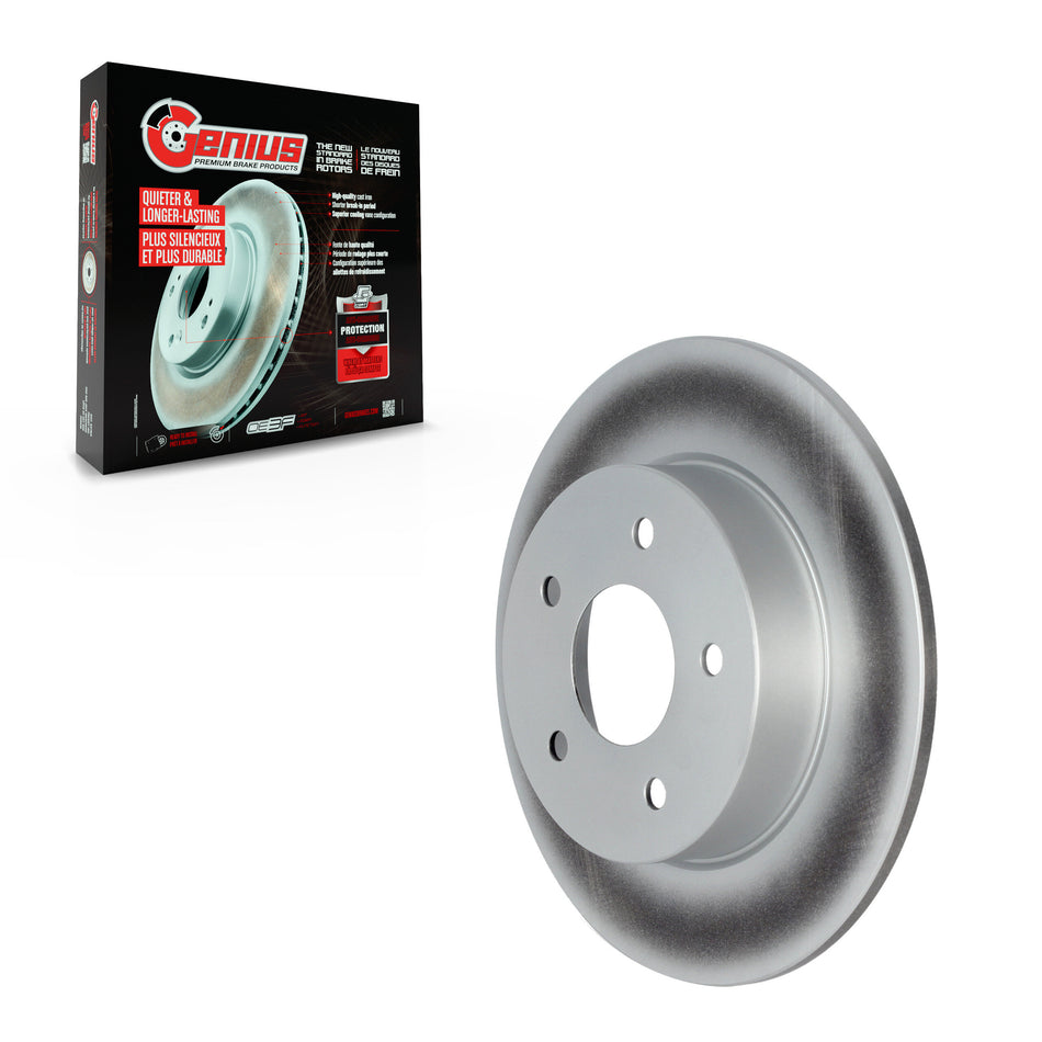 Rear Coated Disc Brake Rotor (1 Piece Only) GCR-982511 For Nissan Kicks Altima