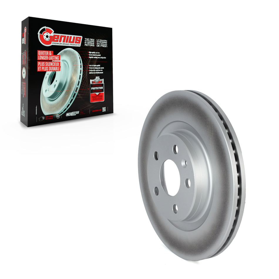 Front Coated Disc Brake Rotor (1 Piece Only) GCR-982591 For Volvo XC40