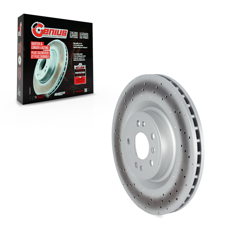 Front Coated Disc Brake Rotor (1 Piece Only) GCR-G8197OE For Mercedes-Benz ML350 GLE400 GLE350 ML400