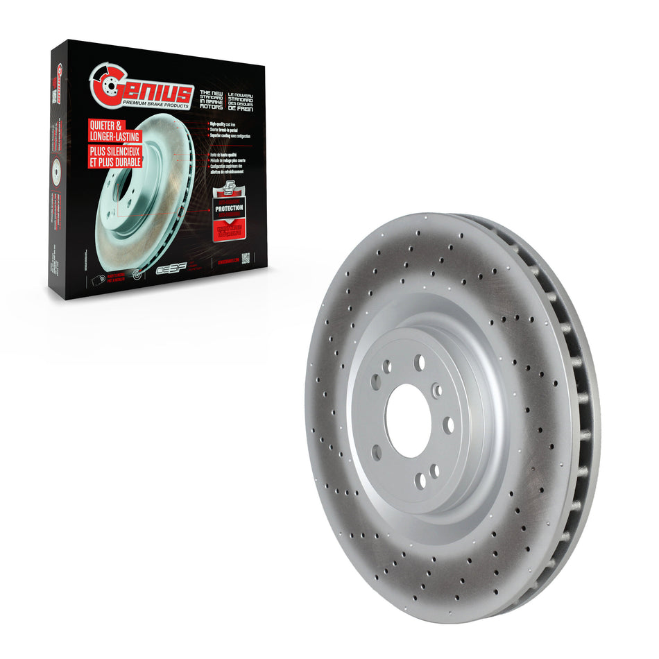 Front Coated Disc Brake Rotor (1 Piece Only) GCR-G8245OE For Mercedes-Benz ML350 GL350 GLE43 AMG S