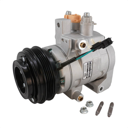 Air Conditioner AC Compressor with Clutch GLB-FD13205 For Ford F-150 5.0L