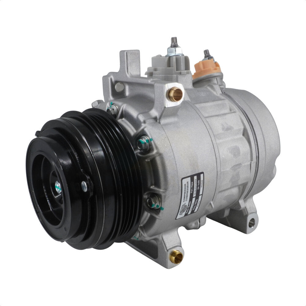 Air Conditioner AC Compressor with Clutch GLB-FD13359 For 2018-2025 Ford F-150 5.0L