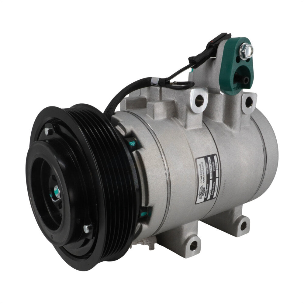 Air Conditioner AC Compressor w/ GLB-HY11491 For Hyundai Tucson Santa Fe Sonata Kia Optima Magentis