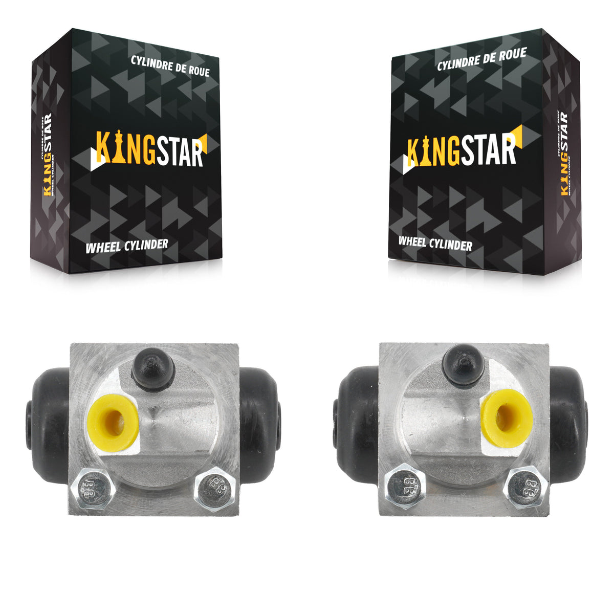 Rear Drum Brake Wheel Cylinder Kit For 2008-2016 Smart Fortwo K14-100120