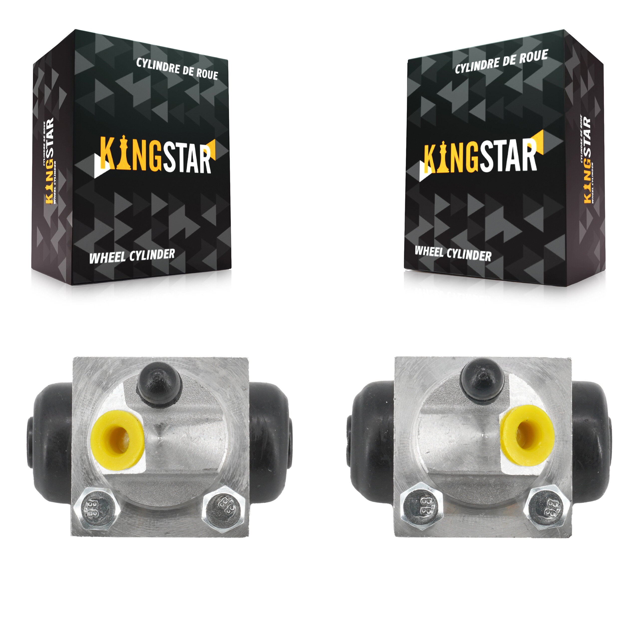 Rear Drum Brake Wheel Cylinder Kit For 2008-2016 Smart Fortwo K14-100120