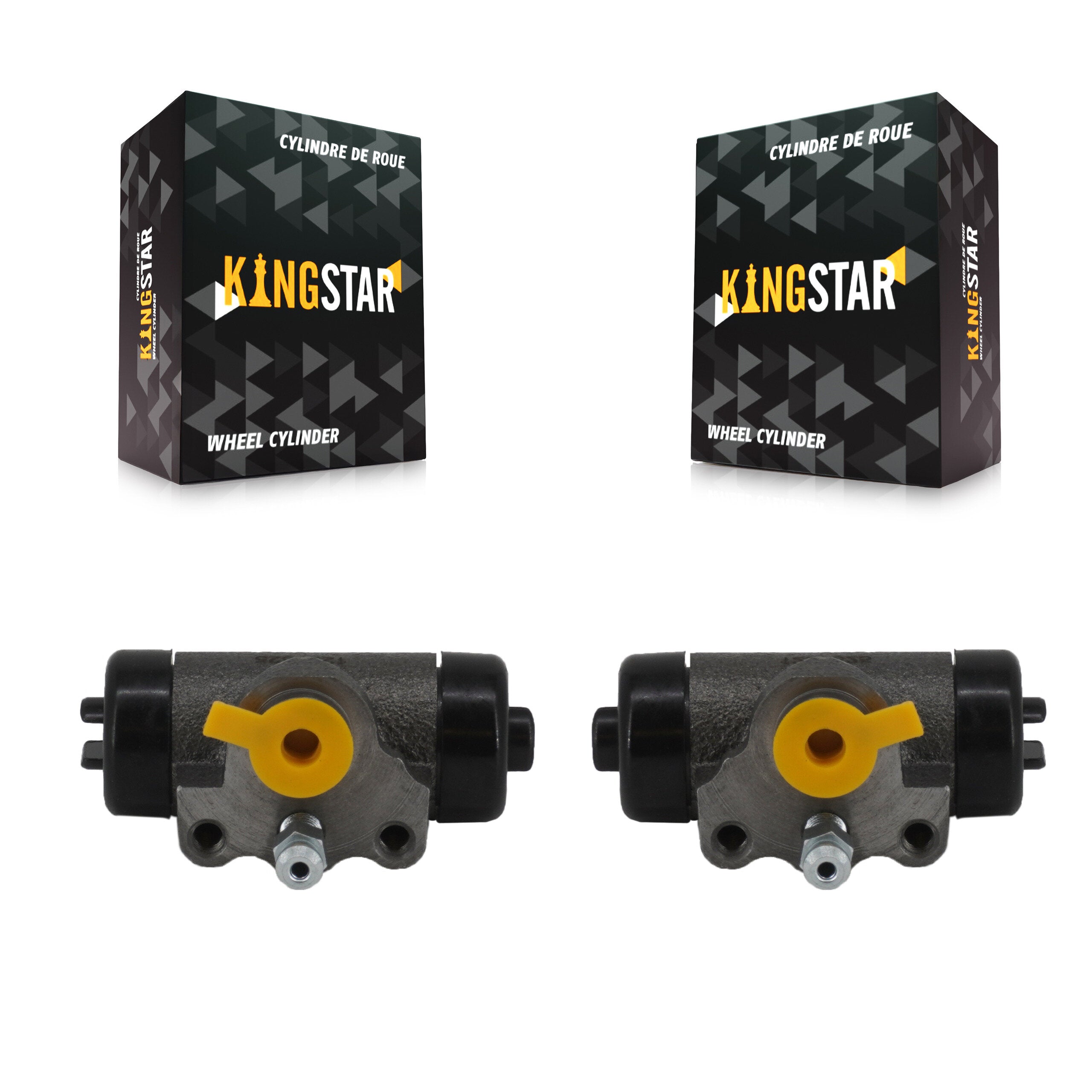Rear Drum Brake Wheel Cylinder Pair For 2014-2015 Mitsubishi Mirage K14-100133