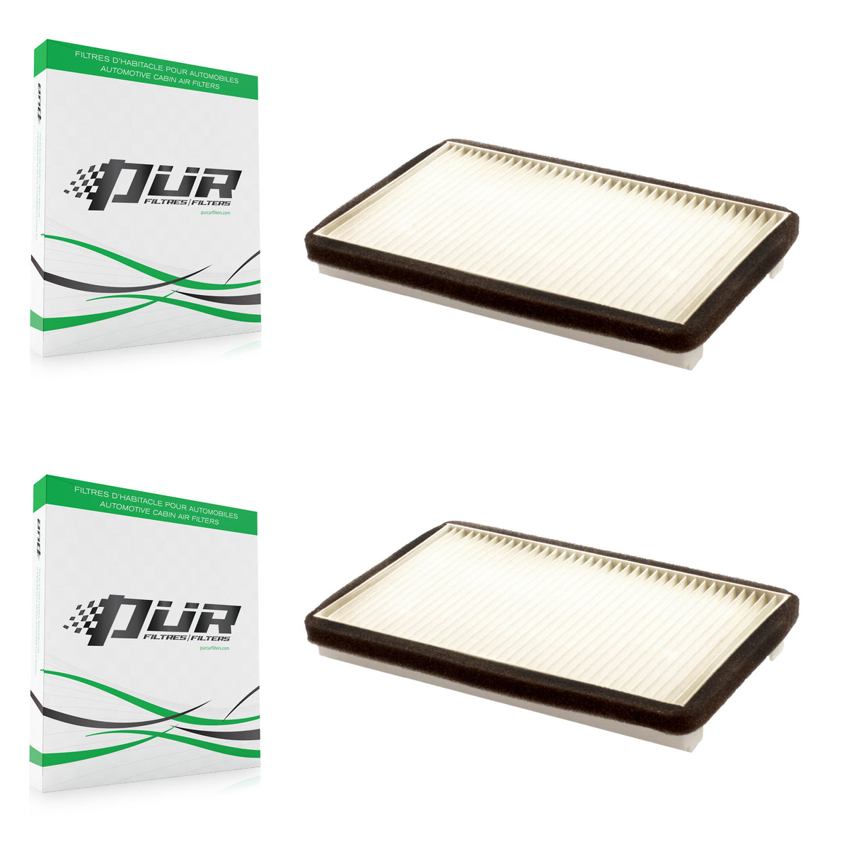 Cabin Air Filter (2 Pack) For Ford Escape Mazda Tribute Mercury Mariner K54-100029