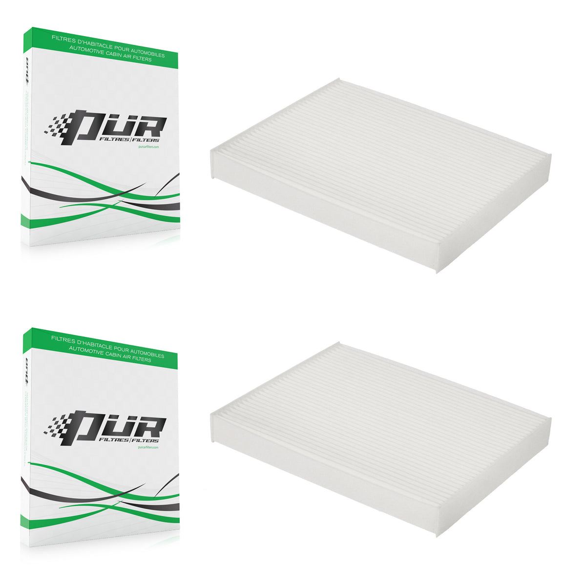 Cabin Air Filter (2 Pack) For Kia Soul EV K54-100033