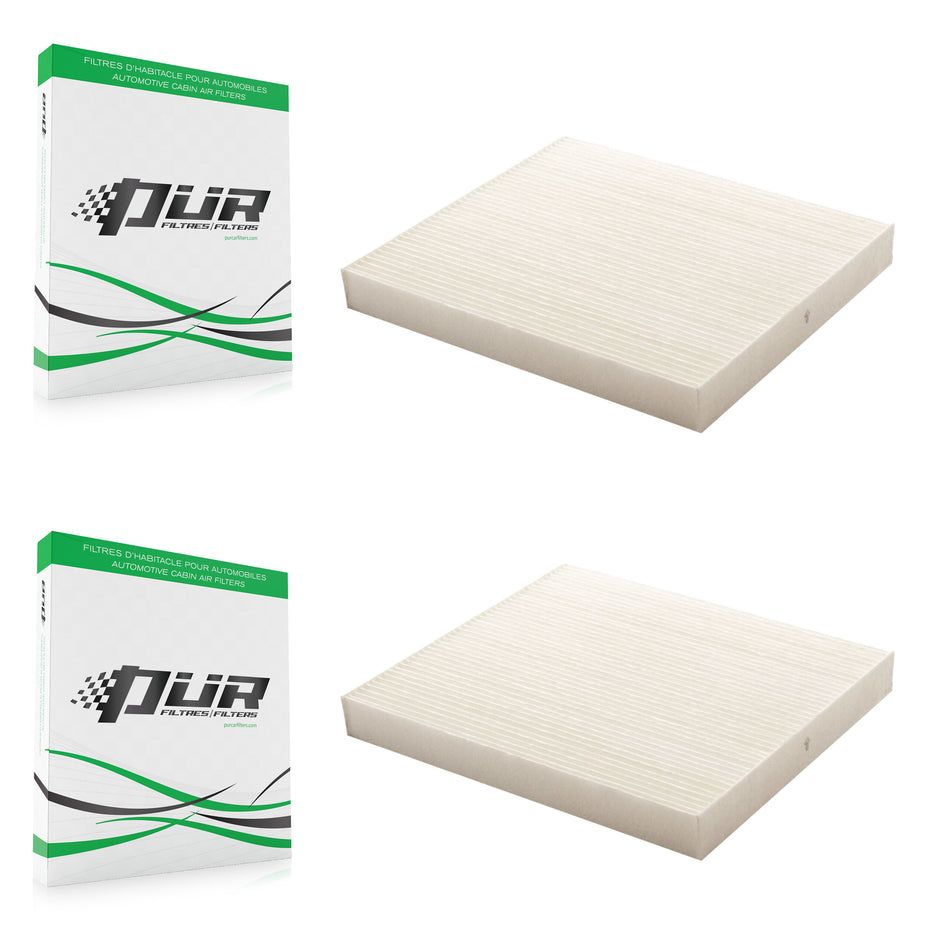 Cabin Air Filter (2 Pack) For Hyundai Santa Fe Sonata Kia Optima Azera Magentis K54-100051