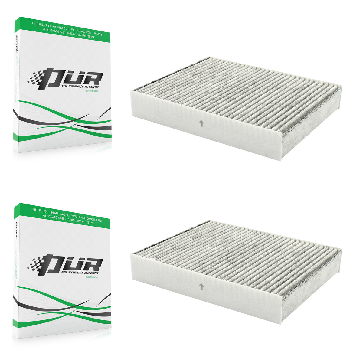 Cabin Air Filter (2 Pack) For BMW 328i xDrive 330i 320i Porsche 911 335i 428i 328d 340i 3 K54-100090
