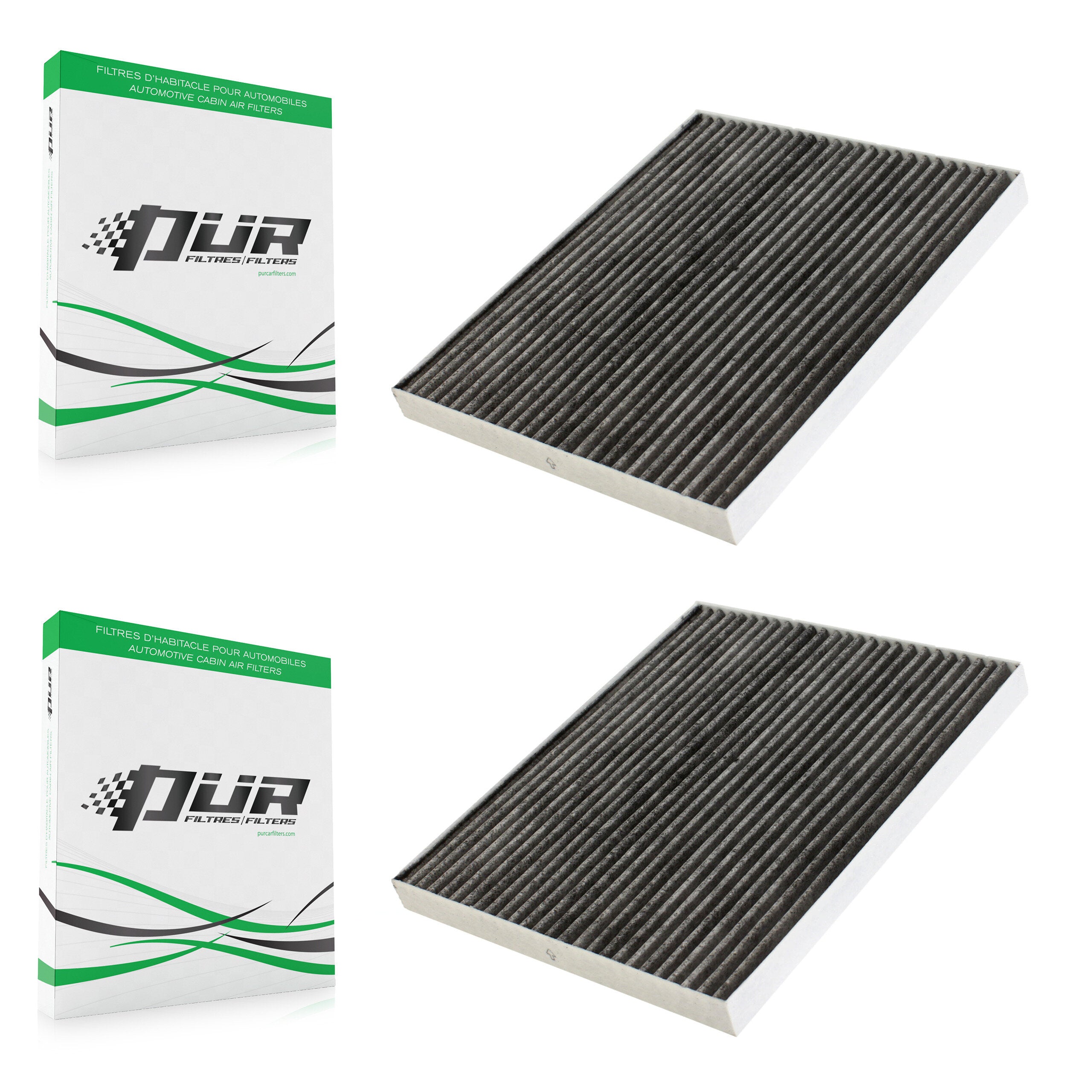 Cabin Air Filter (2 Pack) For Chrysler Pacifica Grand Caravan Voyager K54-100101