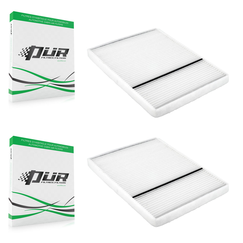Cabin Air Filter (2 Pack) For Buick Lucerne Cadillac LeSabre DTS DeVille Pontiac Aurora K54-100102