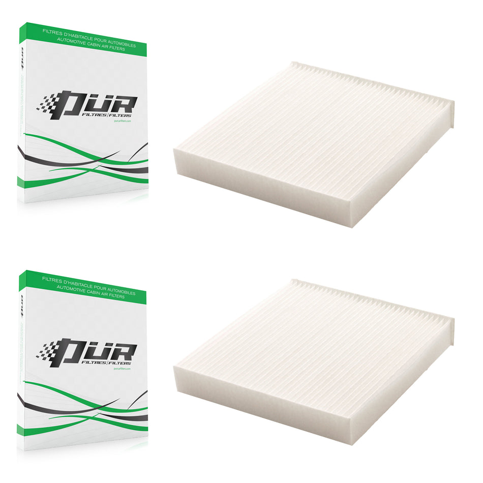 Cabin Air Filter (2 Pack) For Honda Fit Subaru BRZ Scion FR-S Toyota 86 GR86 Hino 195 K54-100131