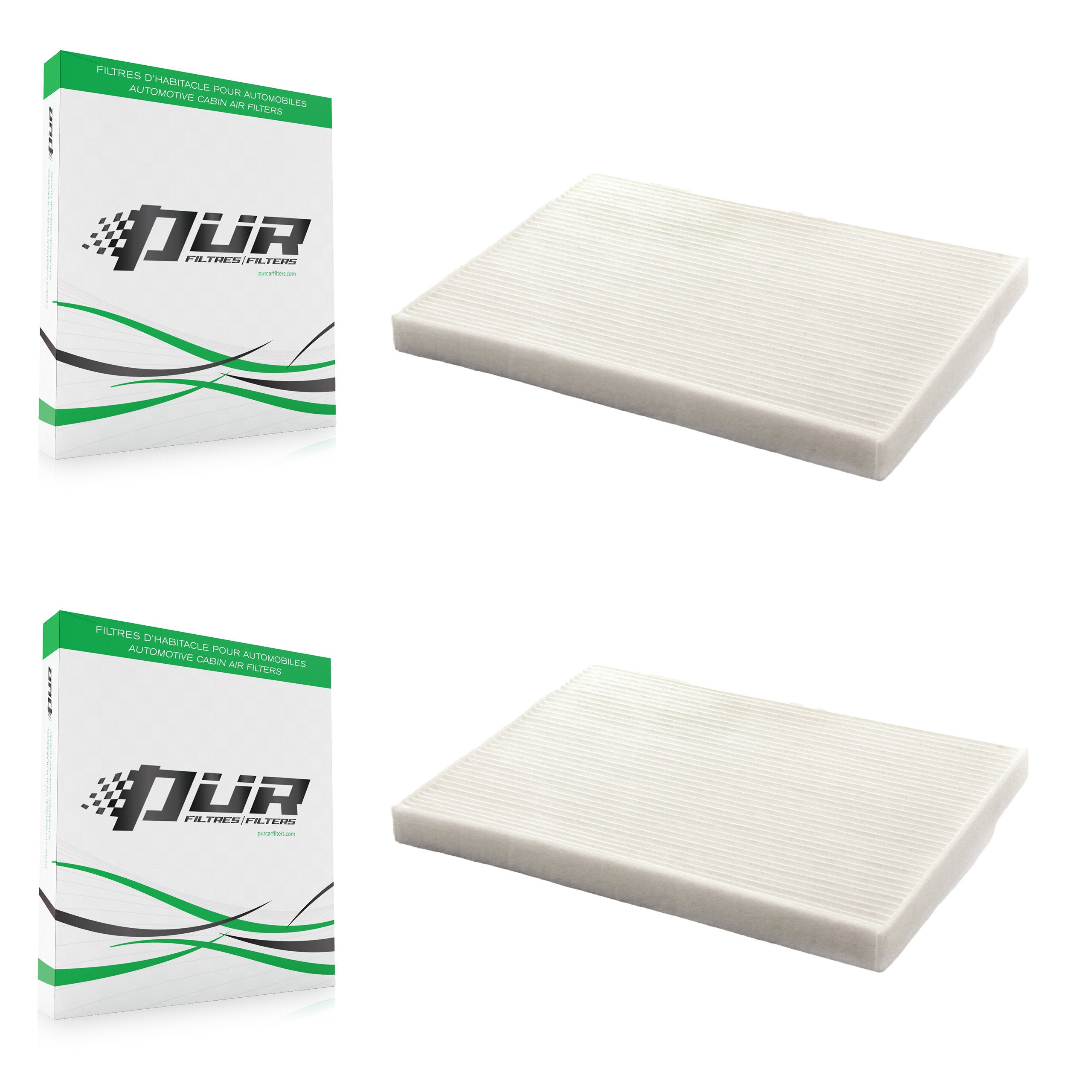 Cabin Air Filter (2 Pack) For 2006-2013 Suzuki Grand Vitara K54-100136