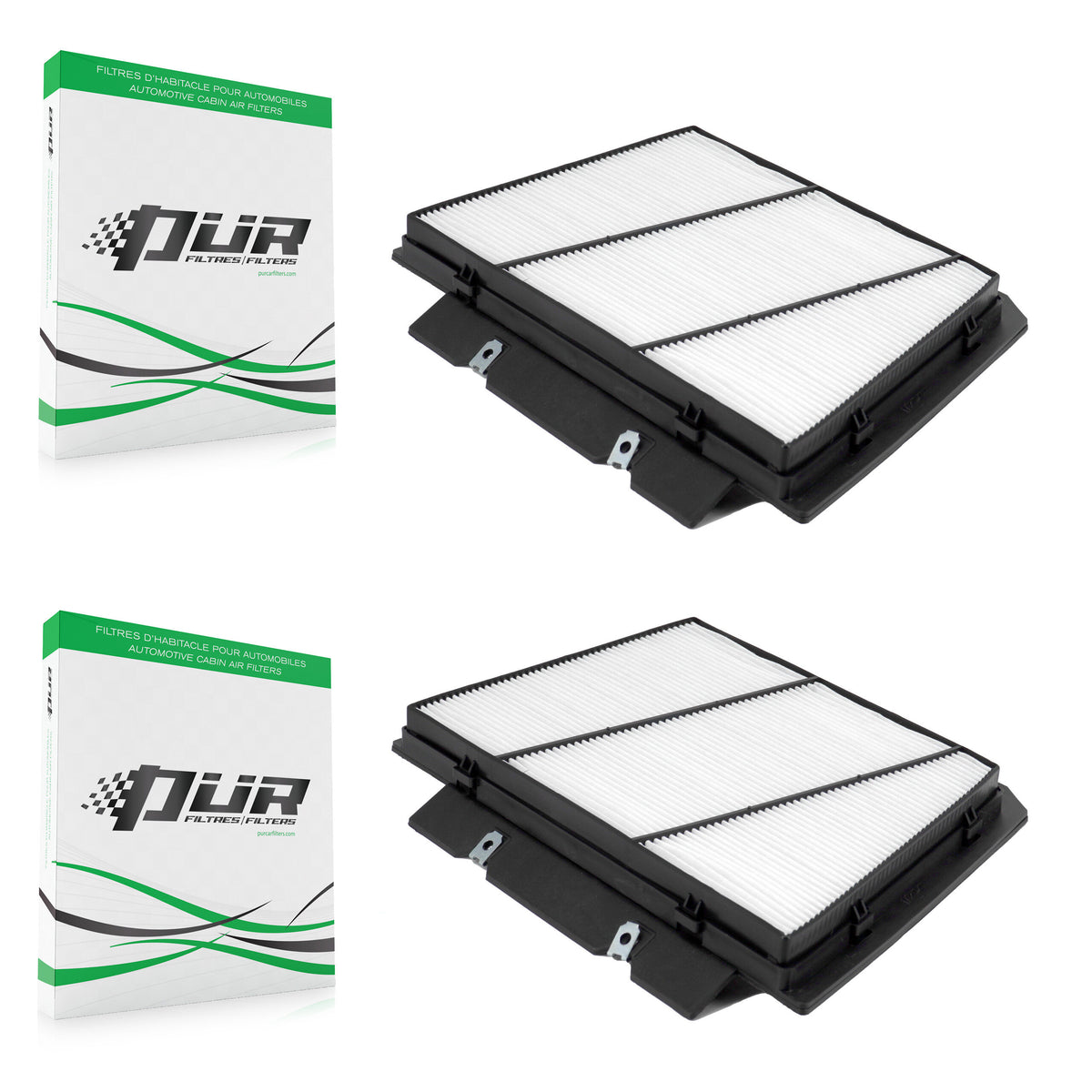 Cabin Air Filter (2 Pack) For Ram ProMaster 2500 3500 1500 EV K54-100138