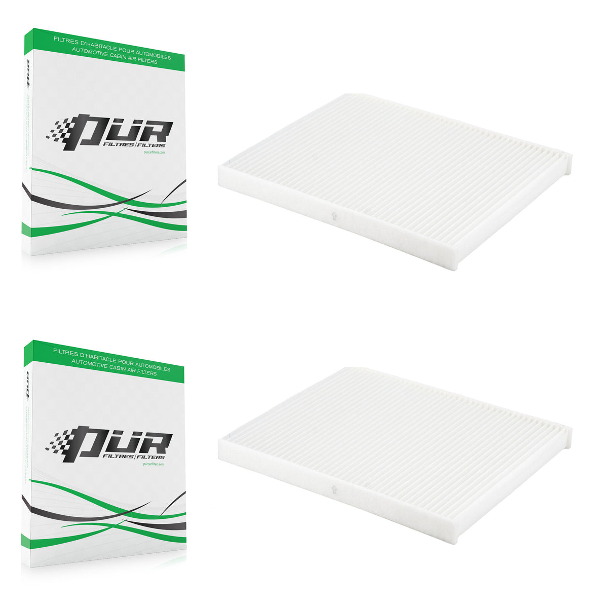 Cabin Air Filter (2 Pack) For Jeep Wrangler Gladiator K54-101681