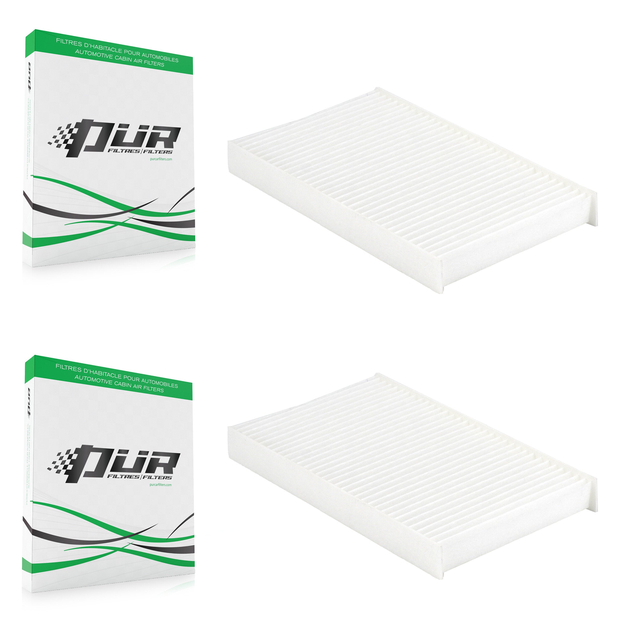 Cabin Air Filter (2 Pack) For Jeep Wrangler Gladiator 3.0L K54-101682