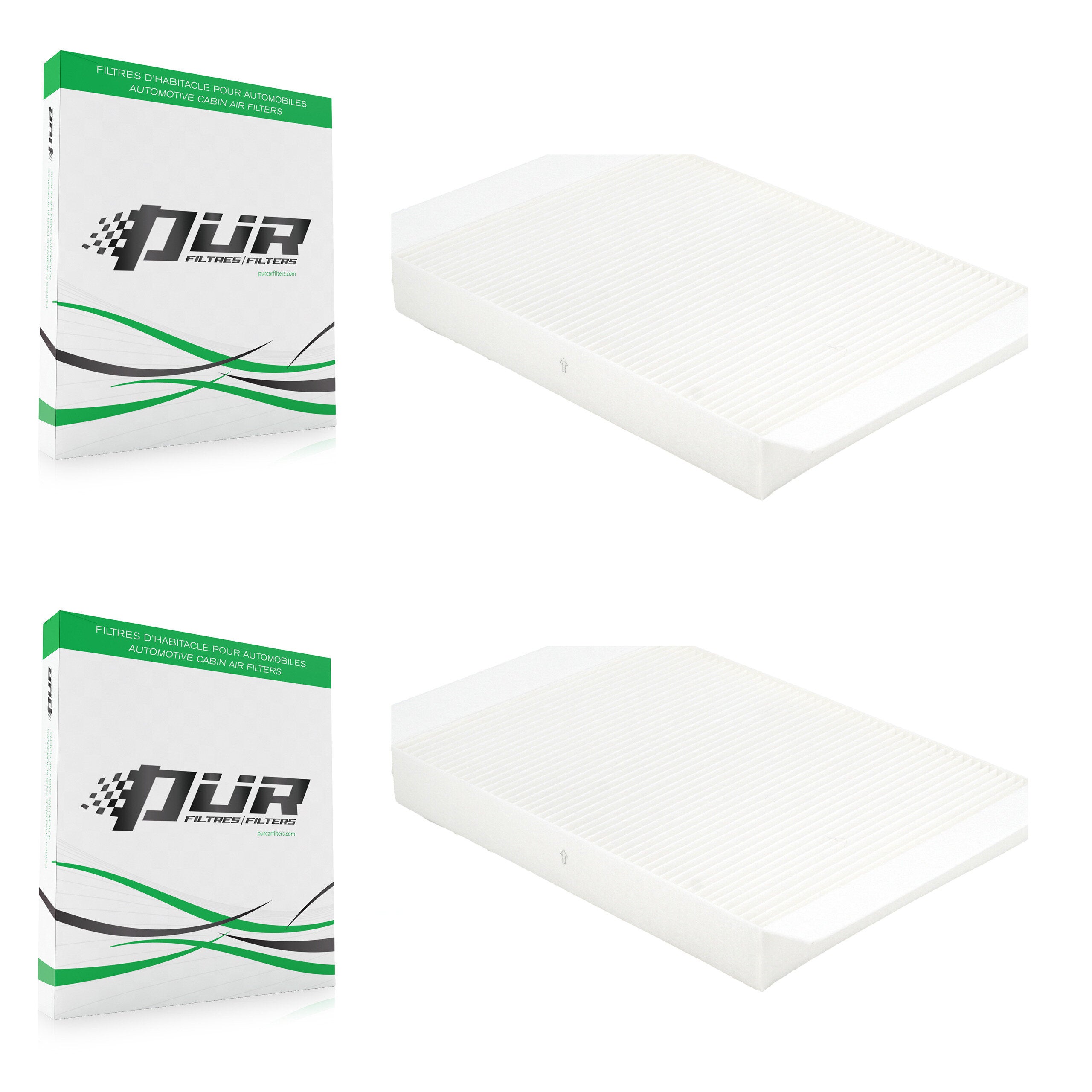 Cabin Air Filter (2 Pack) For 2015-2025 Ford Mustang K54-101689