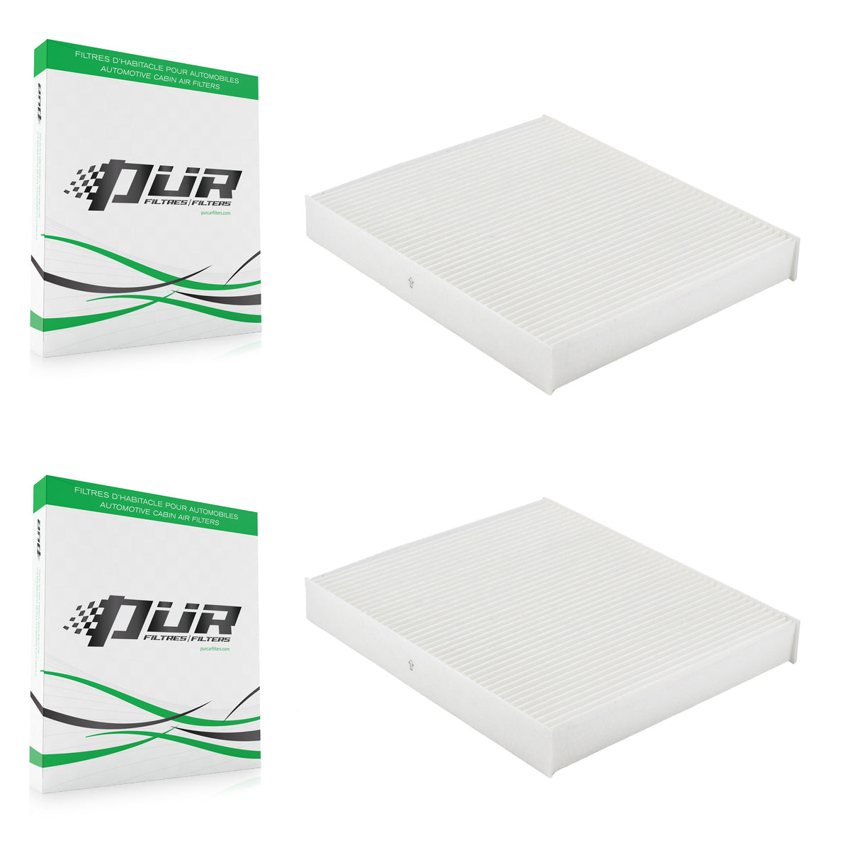 Cabin Air Filter (2 Pack) For Chevrolet Colorado GMC Canyon Buick Envision Impala XTS K54-101693