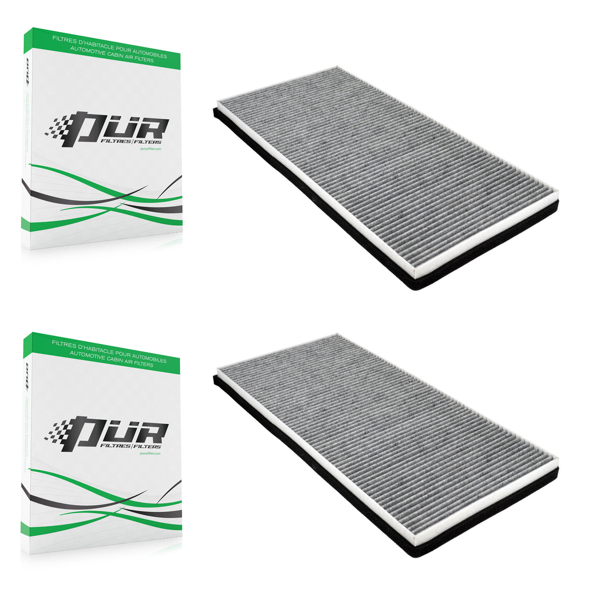 Cabin Air Filter (2 Pack) For BMW X5 Land Rover Range K54-101701