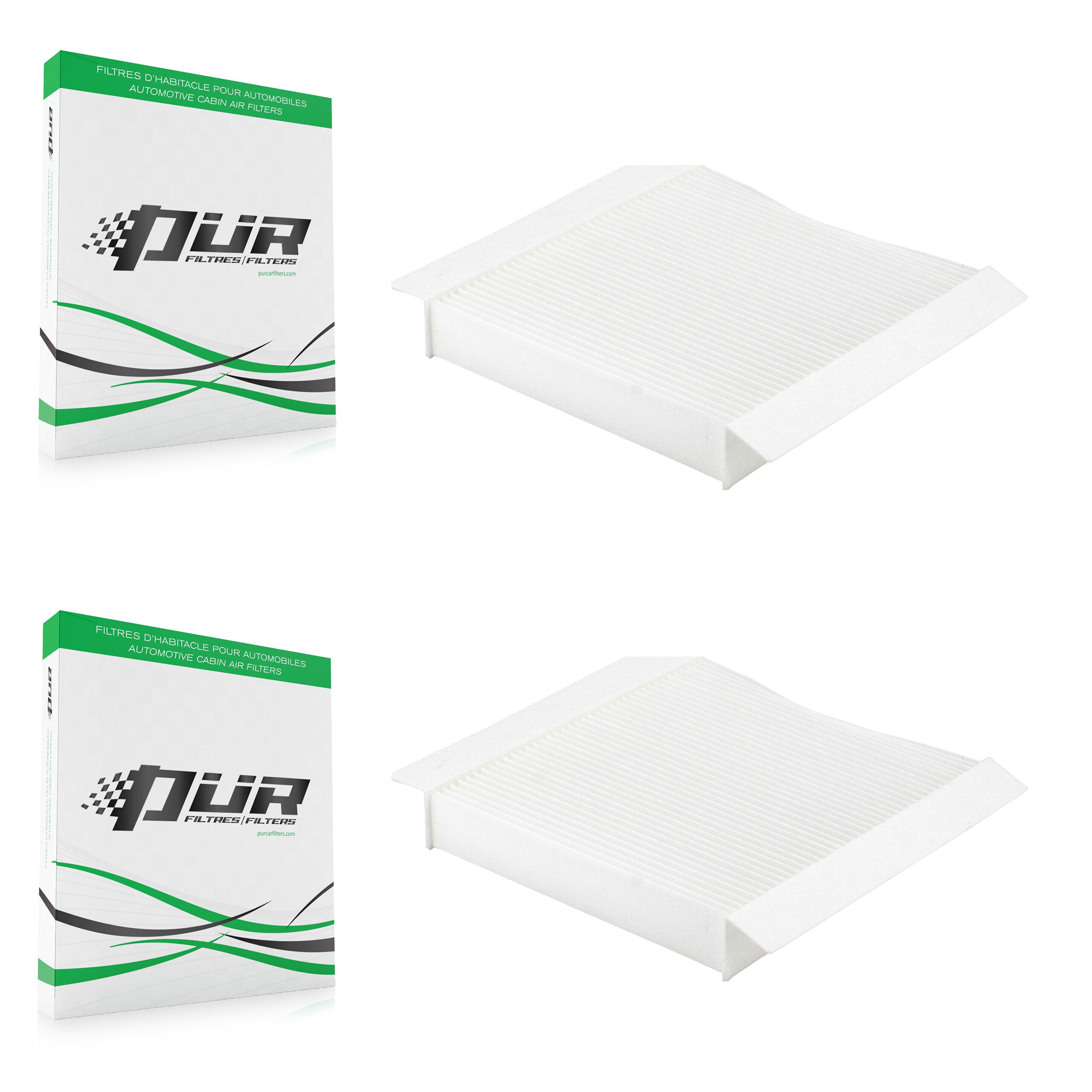 Cabin Air Filter (2 Pack) For 2015-2022 Ram ProMaster City K54-101708