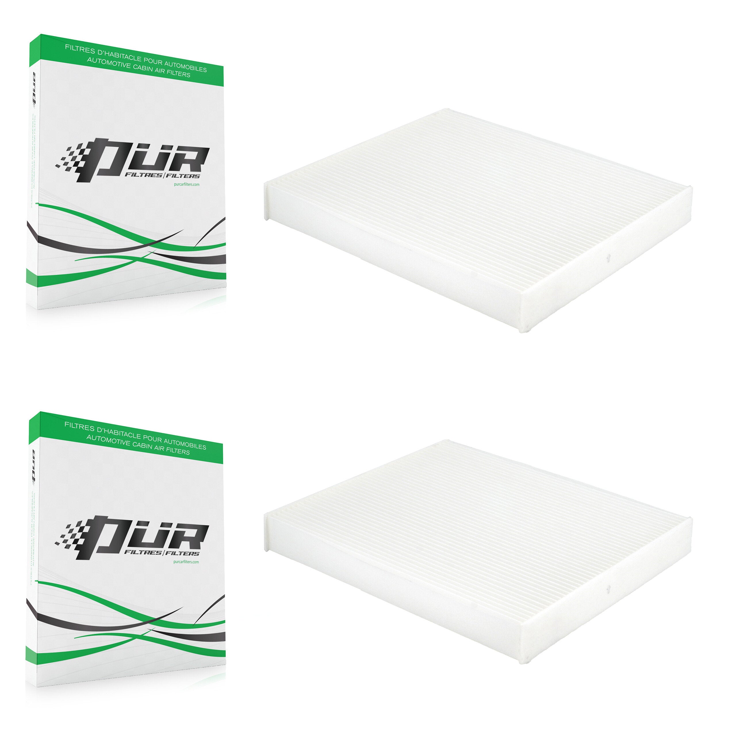 Cabin Air Filter (2 Pack) For Volvo XC40 Polestar 2 Recharge C40 K54-101711