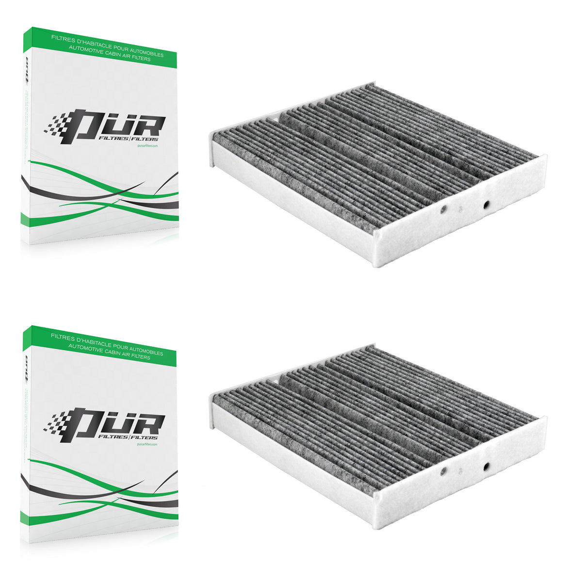 Cabin Air Filter (2 Pack) For Mercedes-Benz GLB250 GLA250 A220 A250 EQB 350 GLB35 AMG A35 K54-101712