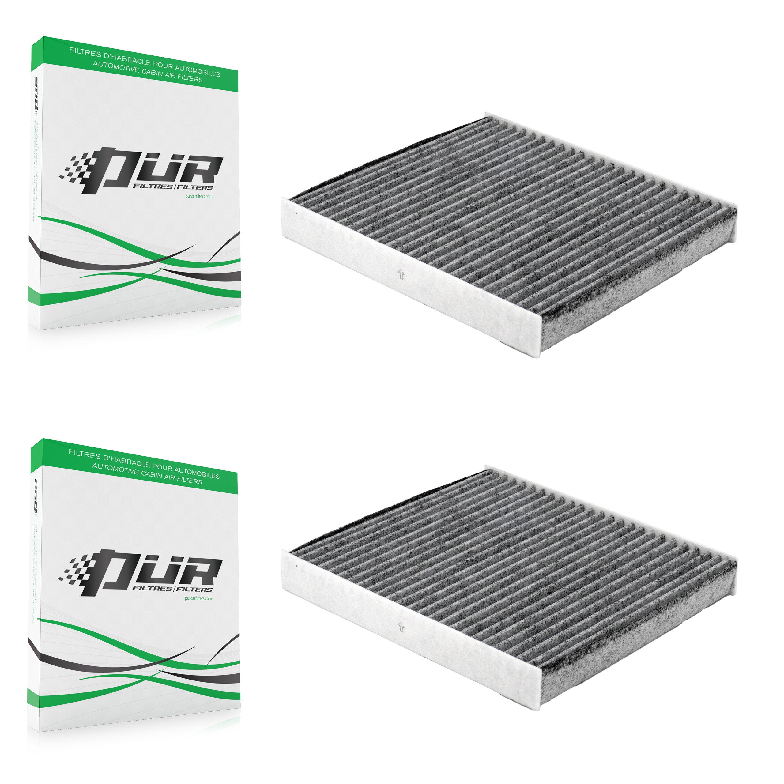 Cabin Air Filter (2 Pack) For Hyundai Kona Electric Ioniq K54-101713