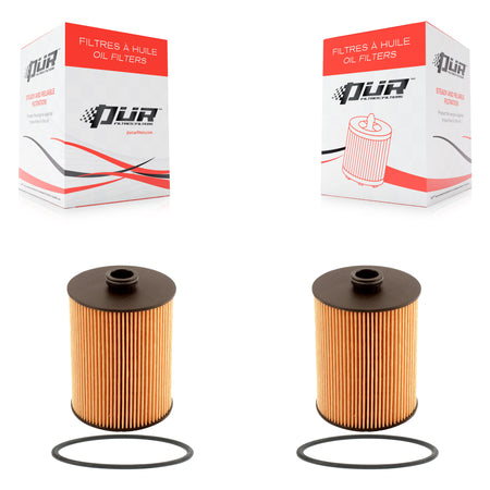 Engine Cartridge Oil Filter (2 Pack) For Volkswagen Atlas Passat Cross Sport Touareg CC K56-100003