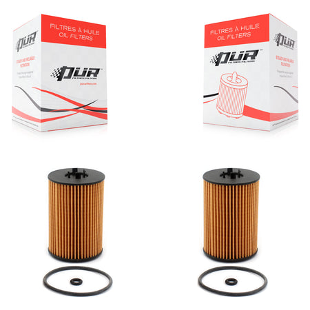 Engine Cartridge Oil Filter (2 Pack) For Volkswagen Jetta Golf Passat SportWagen Beetle K56-100007