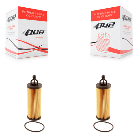 Engine Cartridge Oil Filter (2 Pack) For Ram Dodge Jeep 1500 Grand Caravan Classic 200 & K56-100014