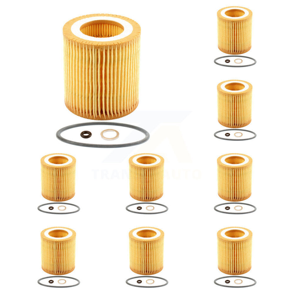 Engine Cartridge Oil Filter (9 Pack) For BMW X5 X3 328i xDrive X1 323i 320i 335i X6 128i K56-100430