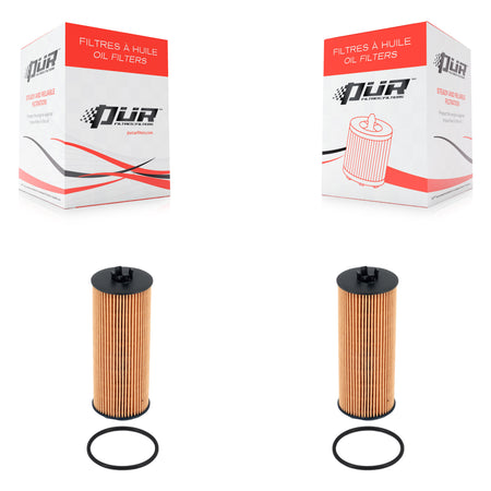 Engine Cartridge Oil Filter (2 Pack) For Mercedes-Benz G63 AMG S550 GLE63 S CLA45 CLS550 K56-100486