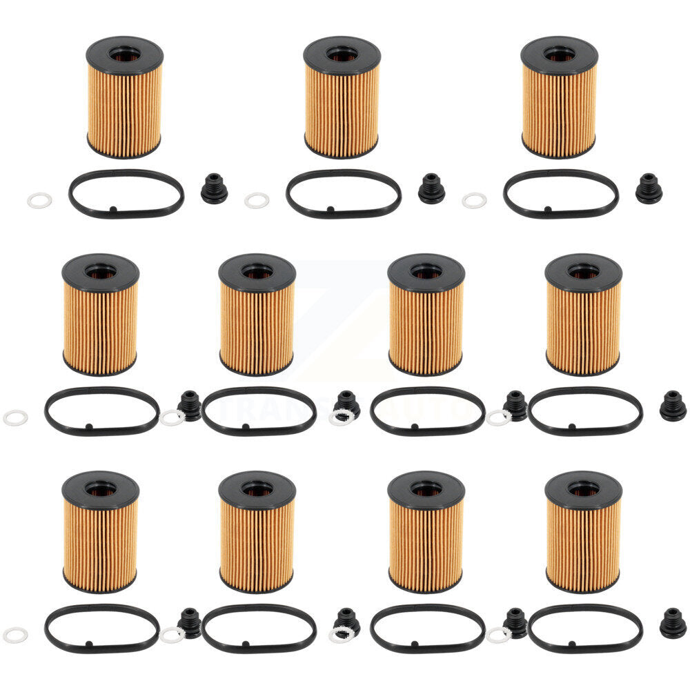 Engine Oil Filter (11 Pack) For Hyundai Tucson Kia Santa Fe Sportage Sorento Sonata Cruz K56-100604