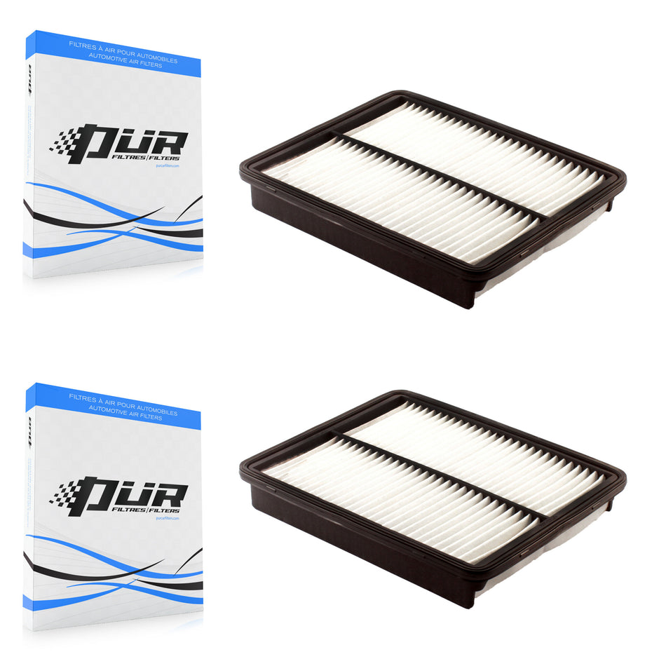 Engine Air Filter (2 Pack) For Hyundai Kia Santa Fe Sonata Sorento Optima Azera K57-100003