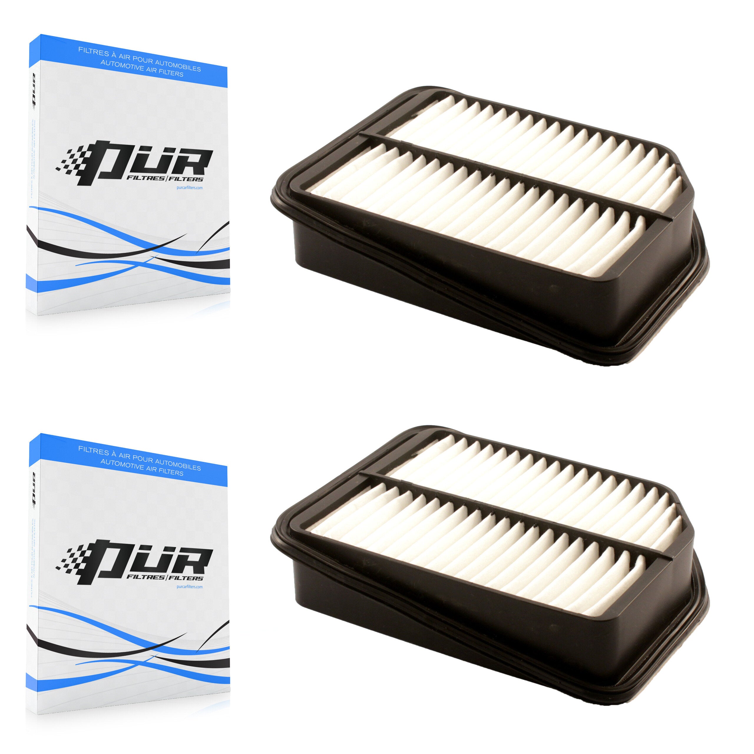 Engine Air Filter (2 Pack) For 2006-2008 Suzuki Grand Vitara K57-100006