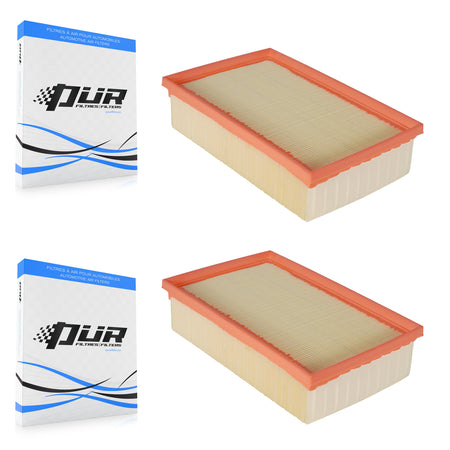 Engine Air Filter (2 Pack) For Volkswagen Tiguan Jetta Audi Golf Q3 GTI A3 Quattro R S3 K57-100029