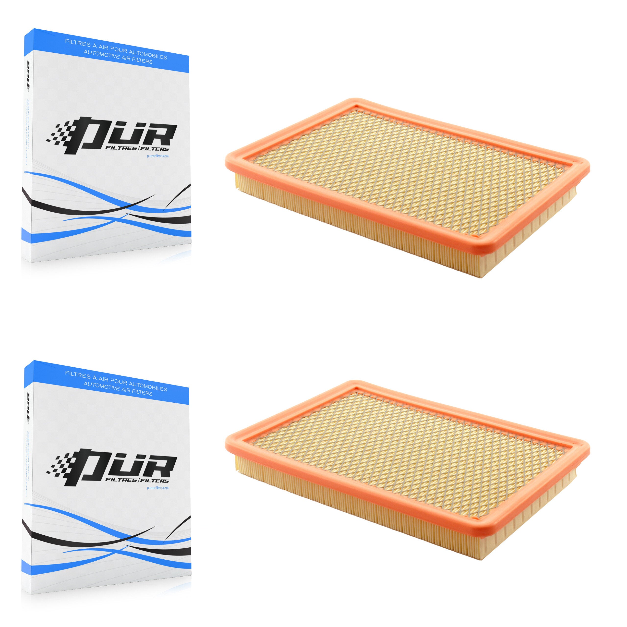 Engine Air Filter (2 Pack) For Saturn Ion K57-100041