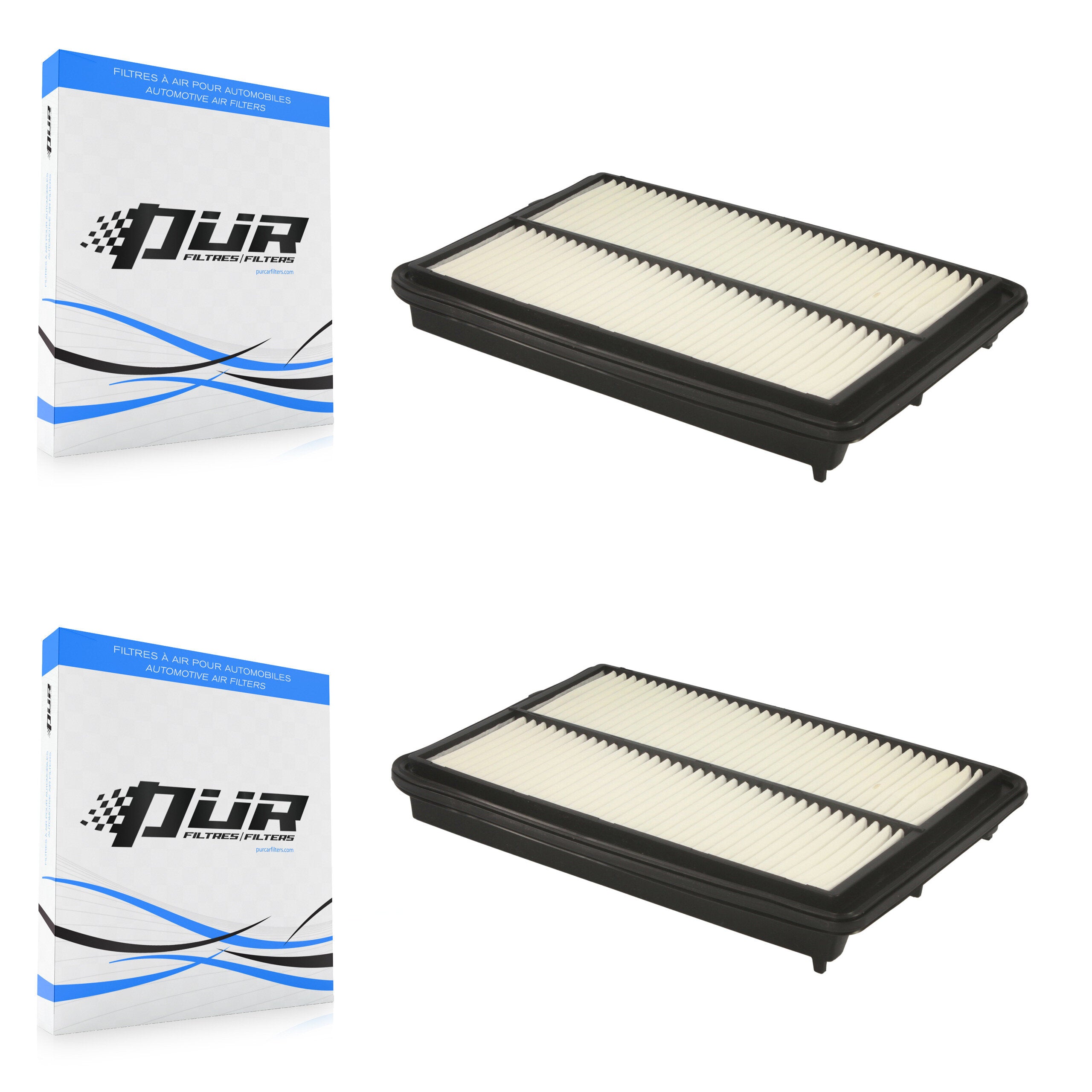 Engine Air Filter (2 Pack) For 2013-2018 Acura RDX K57-100045