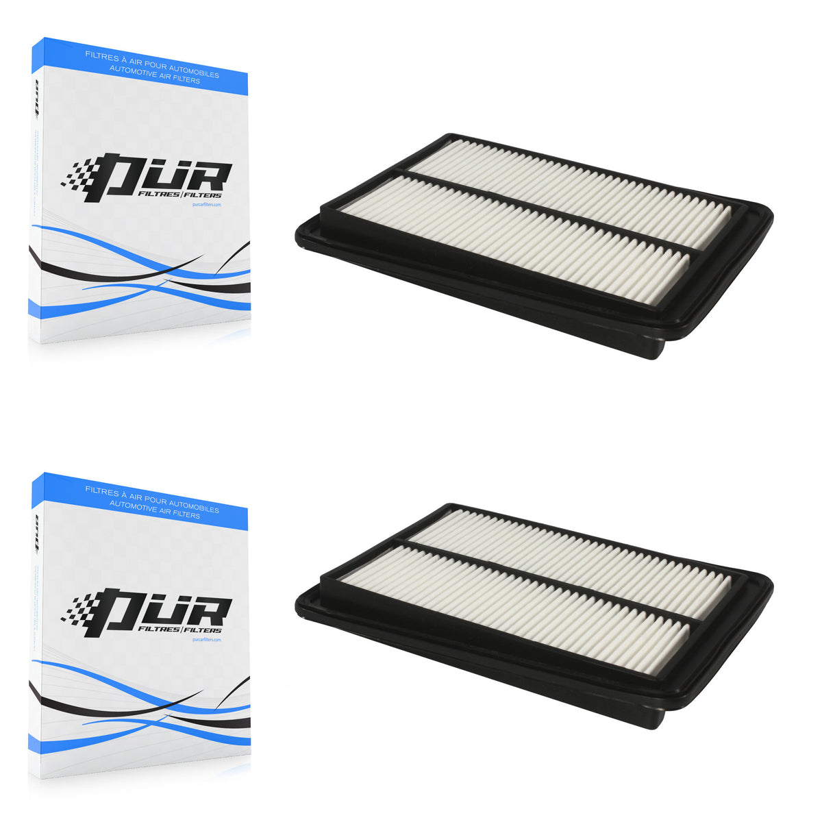 Engine Air Filter (2 Pack) For Nissan Rogue Sport Qashqai K57-100066