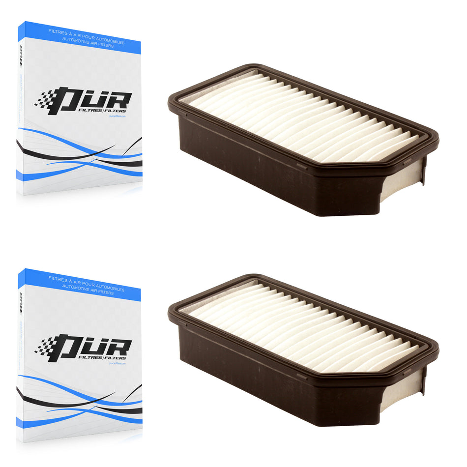 Engine Air Filter (2 Pack) For 2010-2011 Kia Soul K57-100067