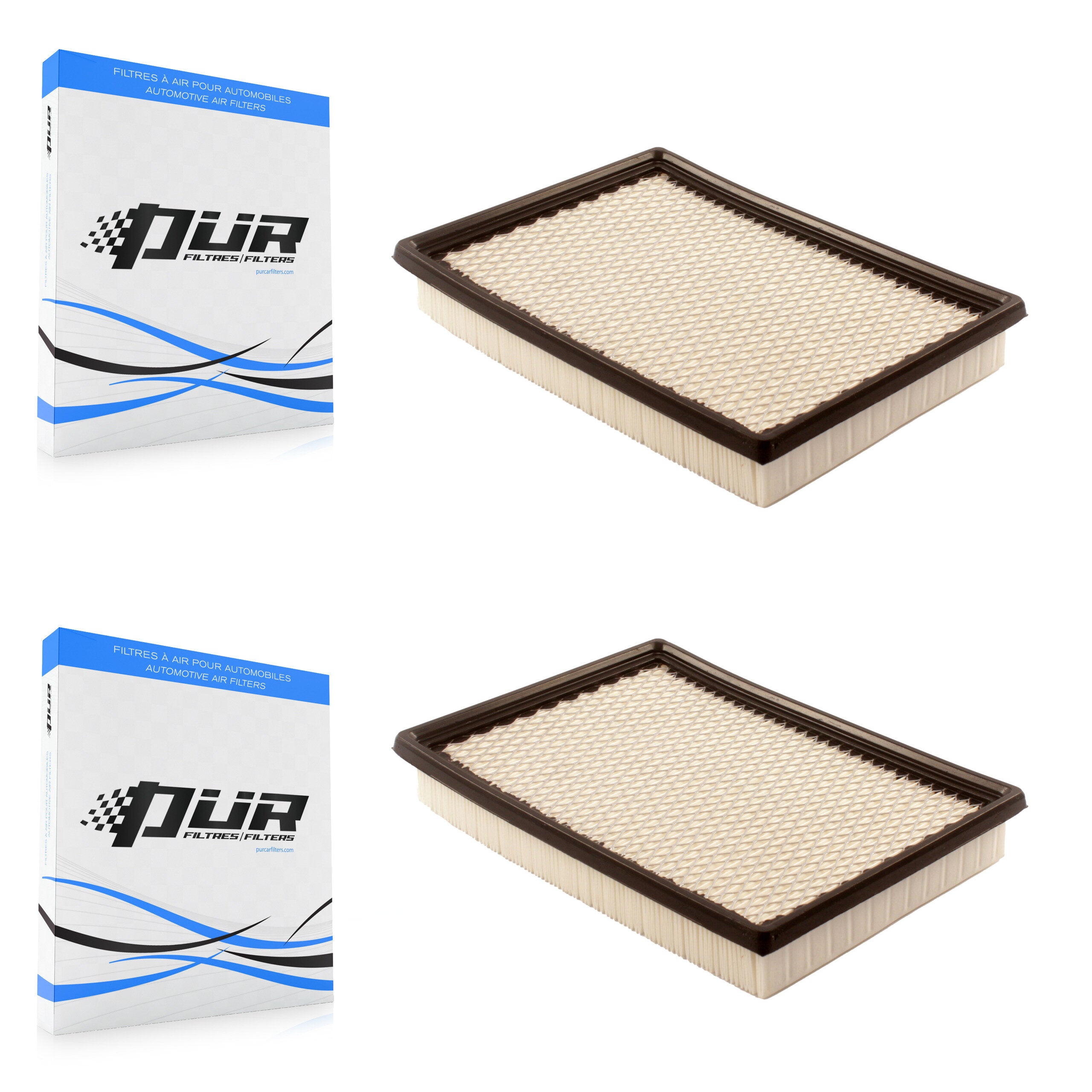 Engine Air Filter (2 Pack) For Jeep Liberty Grand Cherokee Commander K57-100068