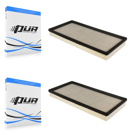 Engine Air Filter (2 Pack) For Chevrolet GMC K1500 Corvette C1500 K2500 C2500 Express SSR K57-100078