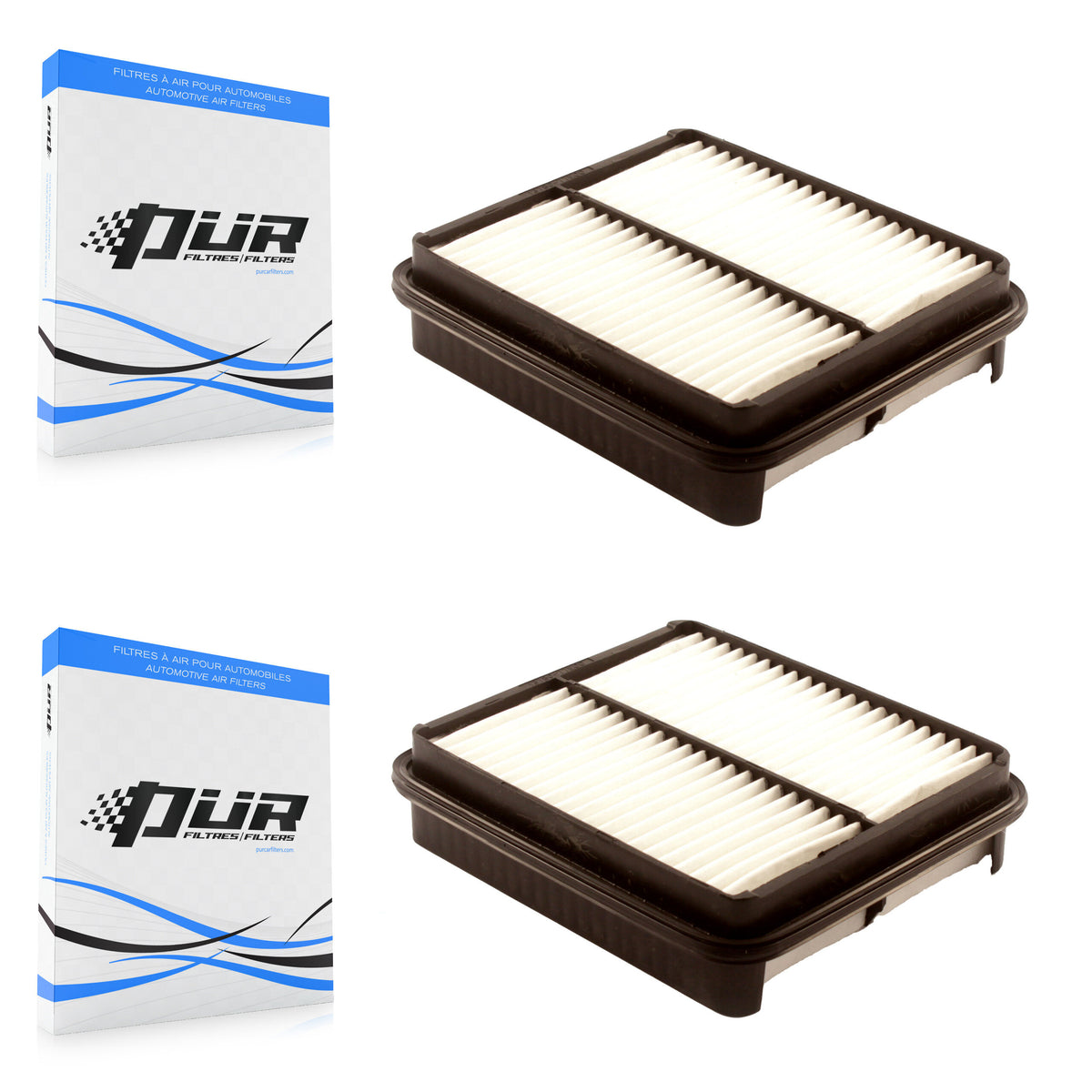 Engine Air Filter (2 Pack) For Chevrolet Tracker Suzuki Grand Vitara XL-7 Sidekick K57-100097